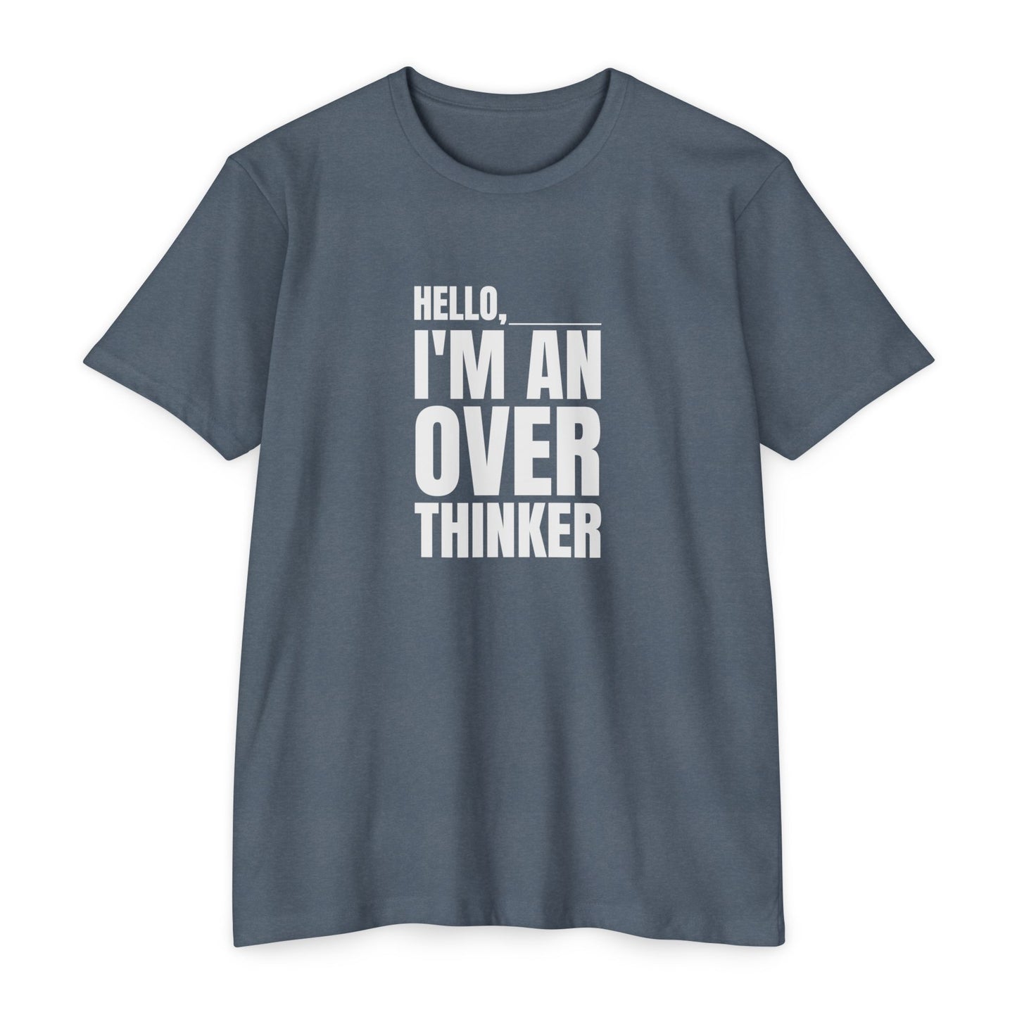Hello I'm an Over Thinker Dad Bod T-Shirt | Funny Dad Life | S-4XL
