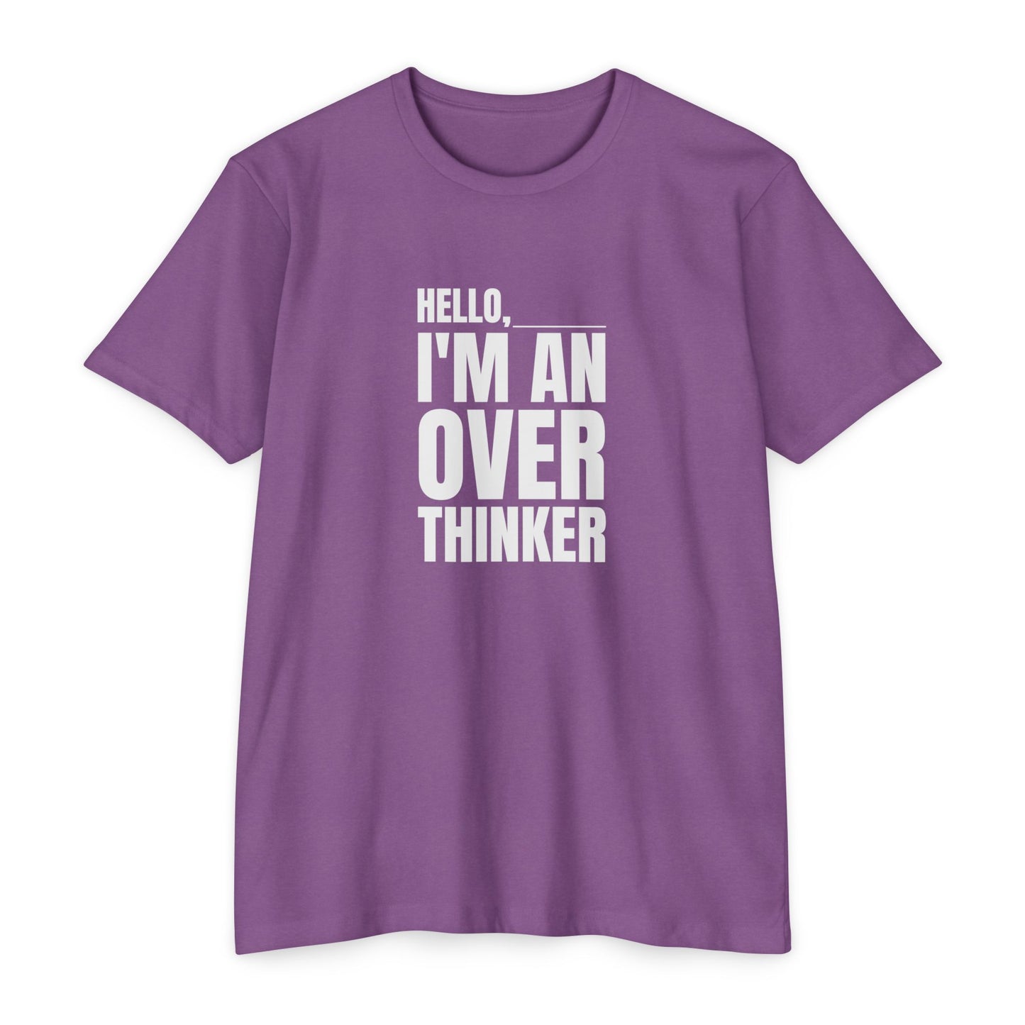 Hello I'm an Over Thinker Dad Bod T-Shirt | Funny Dad Life | S-4XL