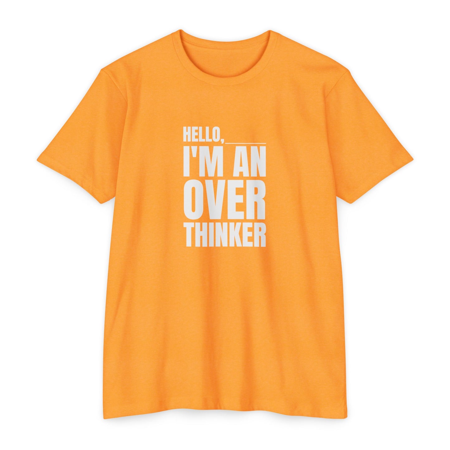 Hello I'm an Over Thinker Dad Bod T-Shirt | Funny Dad Life | S-4XL