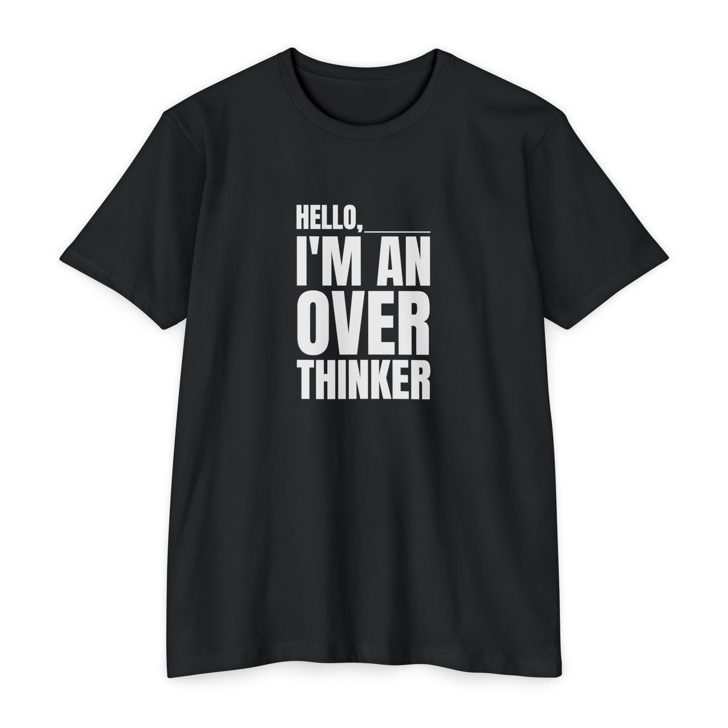 Hello I'm an Over Thinker Dad Bod T-Shirt | Funny Dad Life | S-4XL