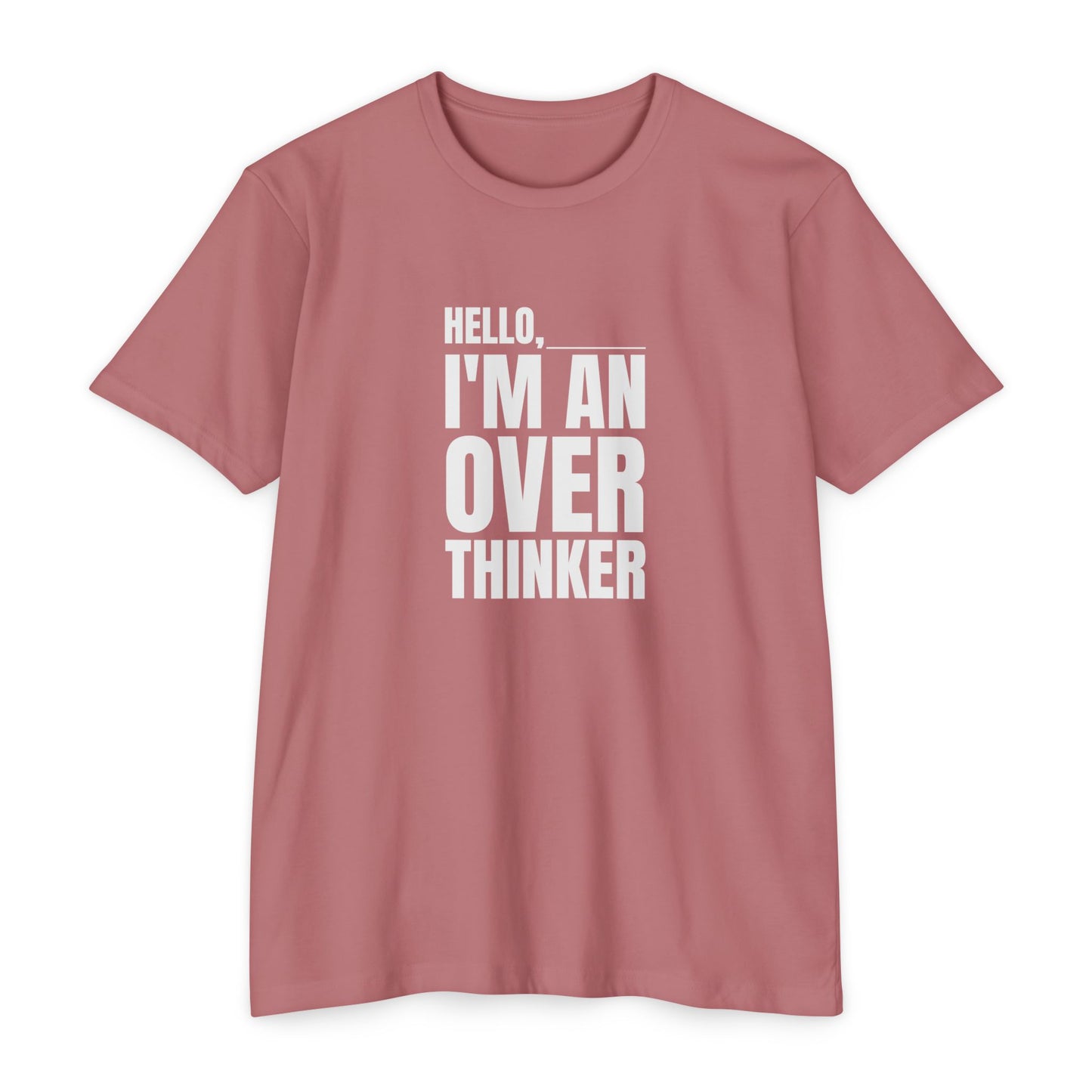 Hello I'm an Over Thinker Dad Bod T-Shirt | Funny Dad Life | S-4XL