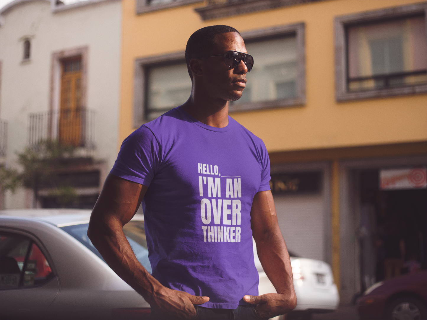 Hello I'm an Over Thinker Dad Bod T-Shirt | Funny Dad Life | S-4XL