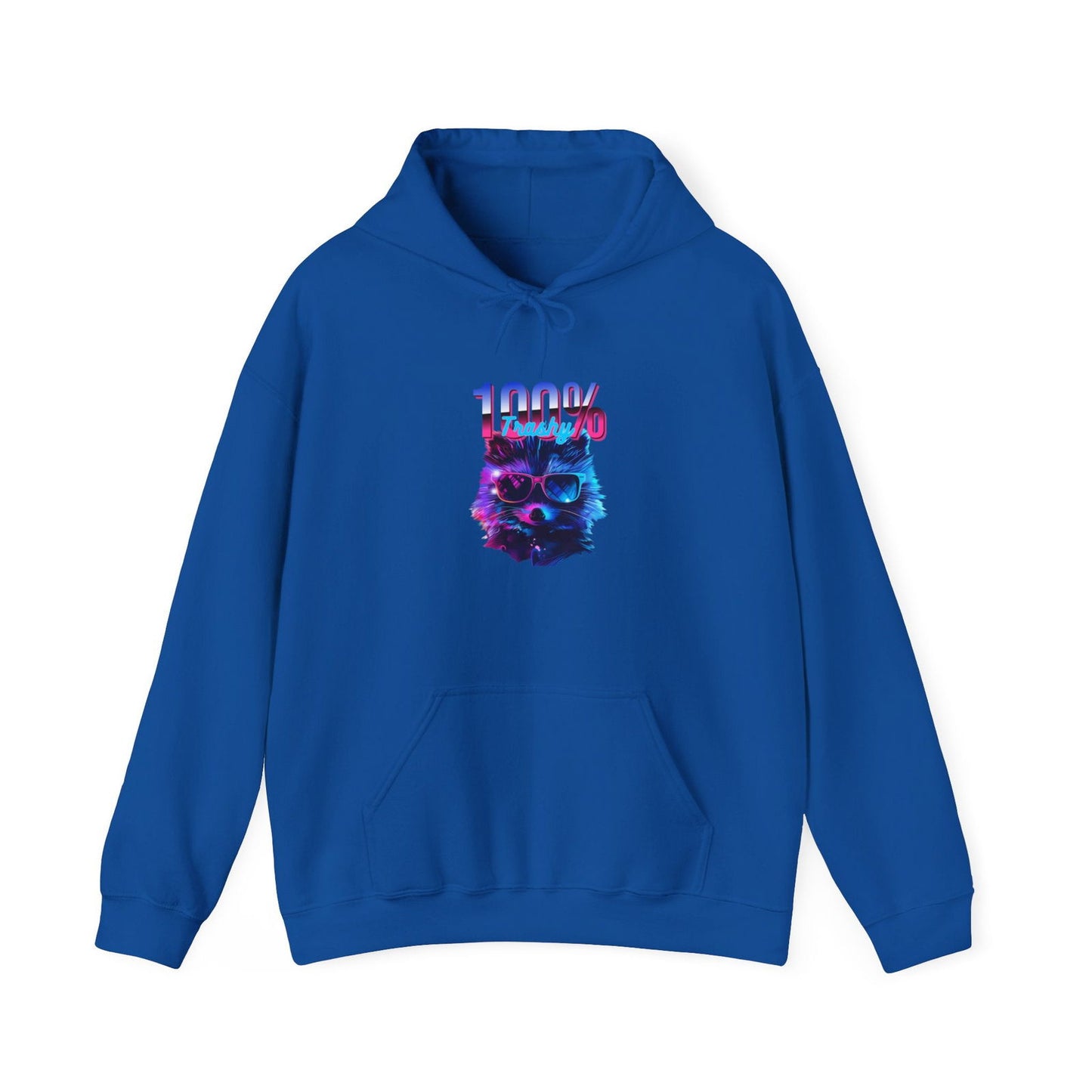 100% Trashy Hoodie - Dad Bod Streetwear - 100% Trashy Hoodie - Dad Bod Streetwear