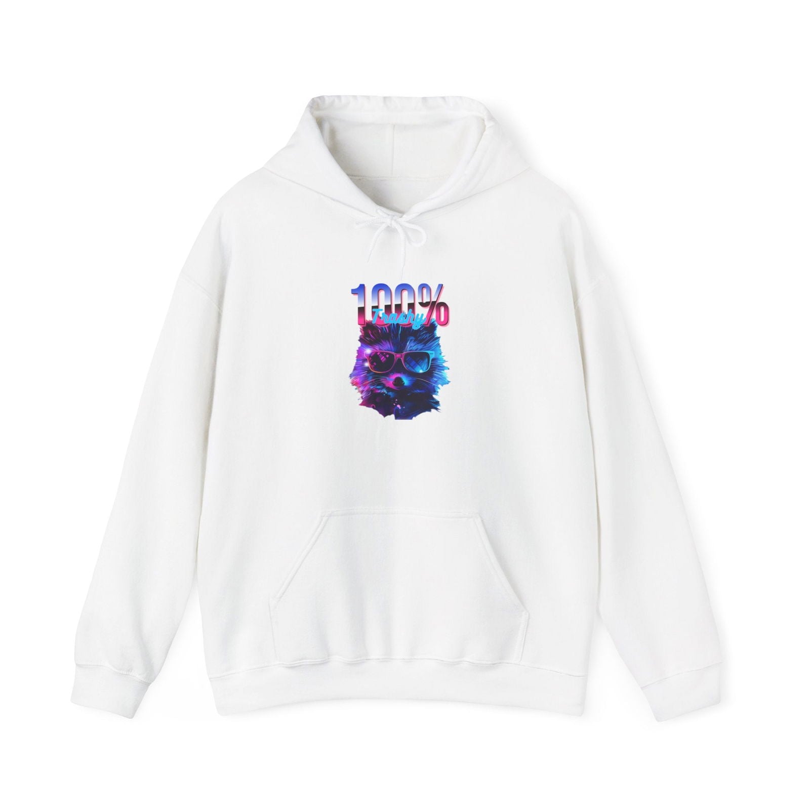 100% Trashy Hoodie - Dad Bod Streetwear - 100% Trashy Hoodie - Dad Bod Streetwear