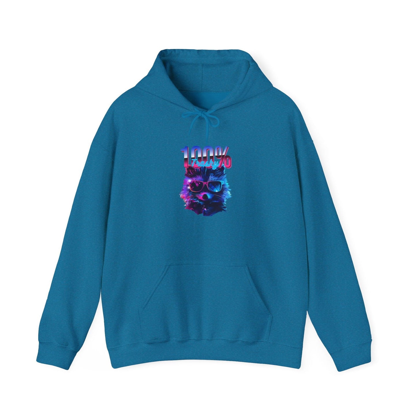 100% Trashy Hoodie - Dad Bod Streetwear - 100% Trashy Hoodie - Dad Bod Streetwear