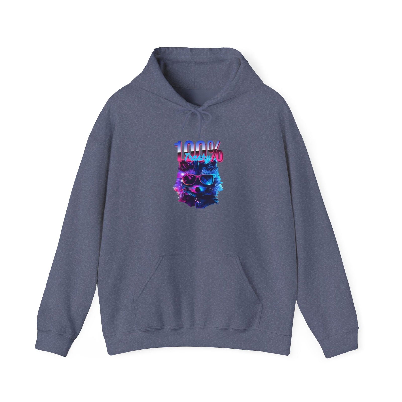 100% Trashy Hoodie - Dad Bod Streetwear - 100% Trashy Hoodie - Dad Bod Streetwear