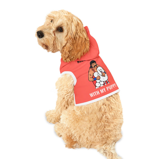 Nobody Messes with My Puppy Hoodie – Funny and Protective Dog Apparel