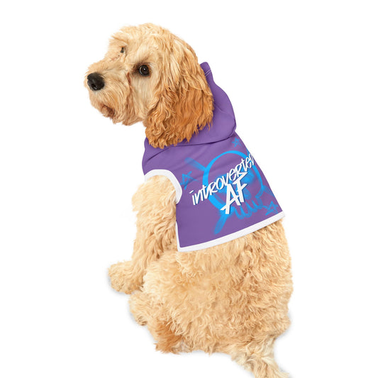 Introverted AF Dog Hoodie – Funny and Cozy Apparel for Dogs