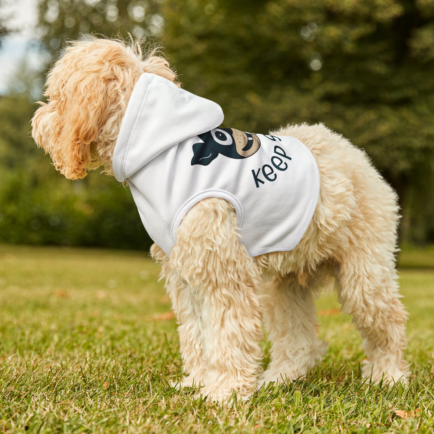 Keep Smiling Puppy Dog Hoodie – Cute and Cozy Dog Apparel