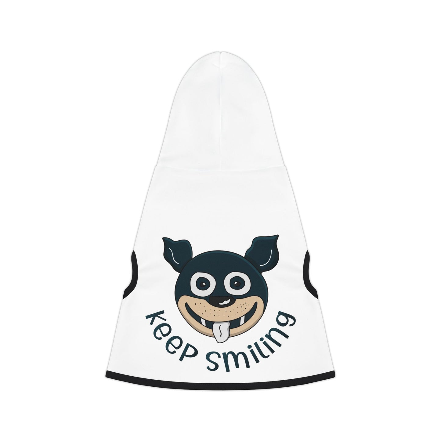 Keep Smiling Puppy Dog Hoodie – Cute and Cozy Dog Apparel