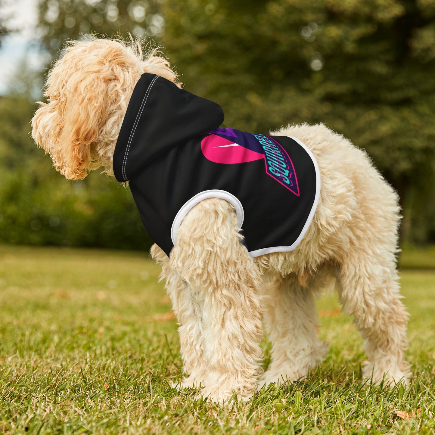 SQUIRRELMAGGEDON Dog Hoodie – Funny and Fierce Pet Apparel