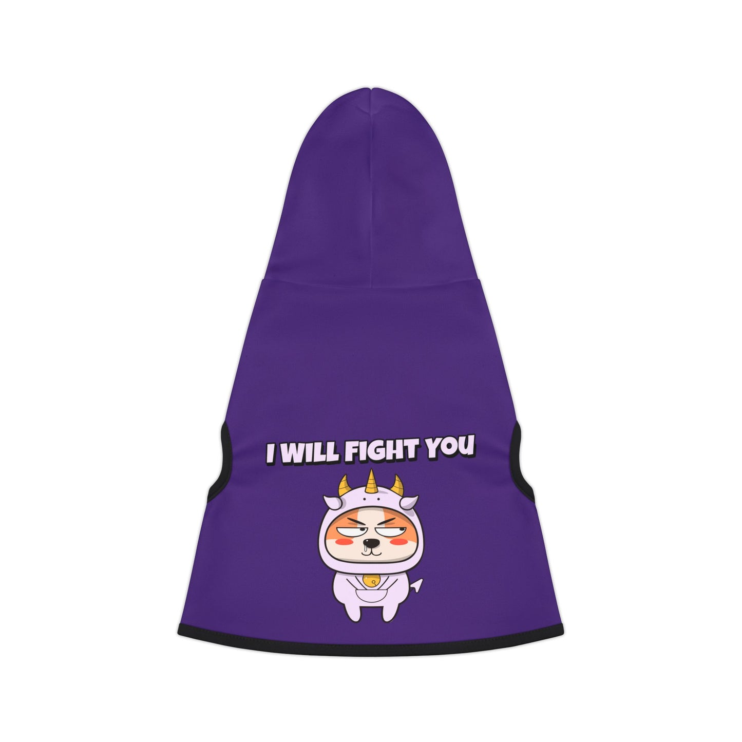 I will Fight You Dad Joke Pet Hoodie