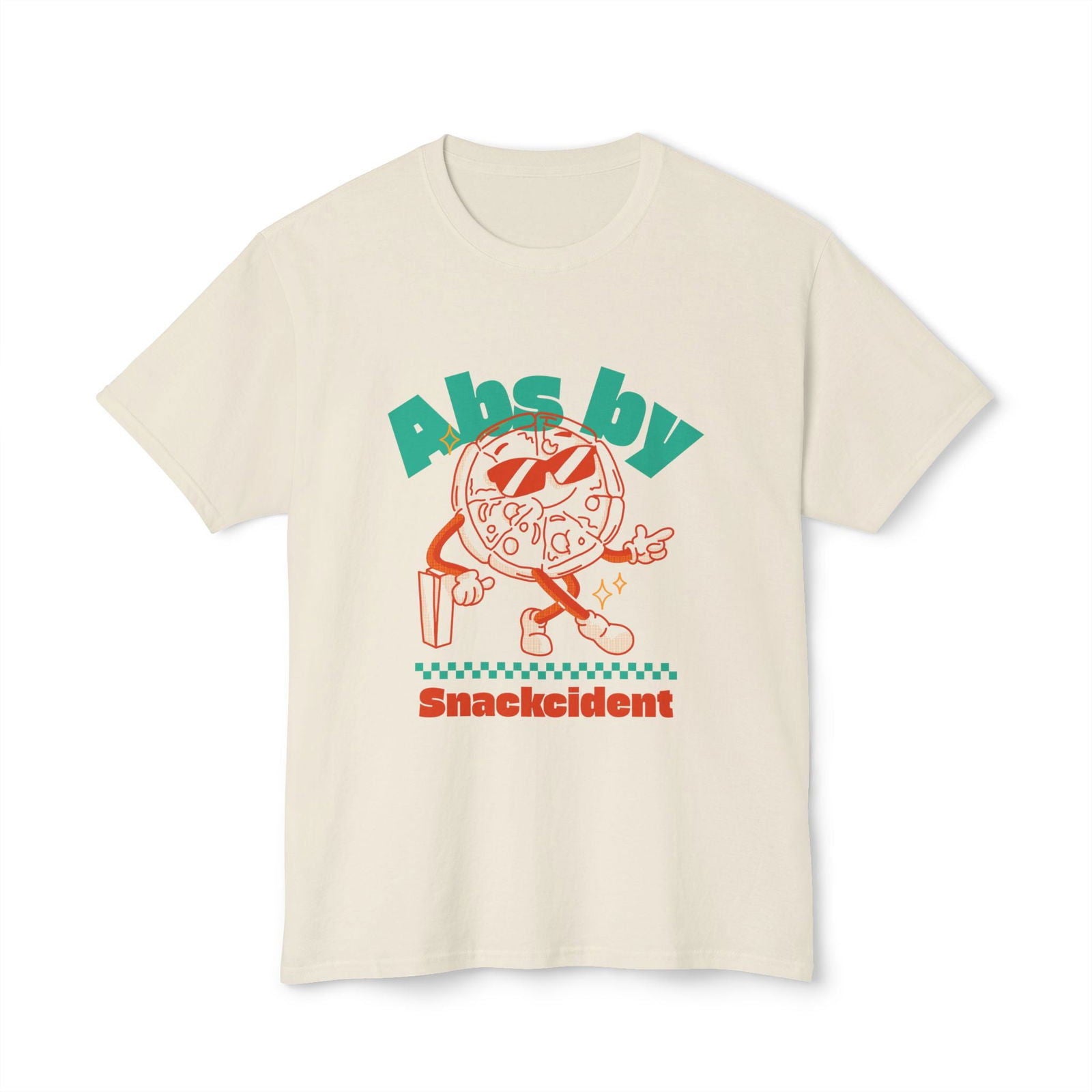 Abs by Snackcident Funny Dad T-Shirt for Snack Lovers - Dad Bod Streetwear