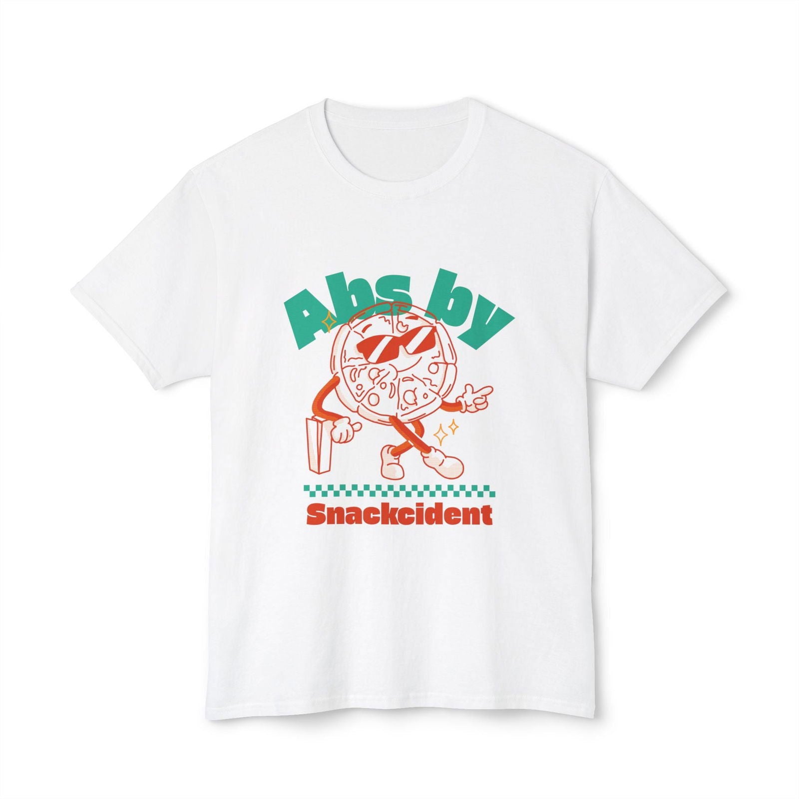 Abs by Snackcident Funny Dad T-Shirt for Snack Lovers - Dad Bod Streetwear