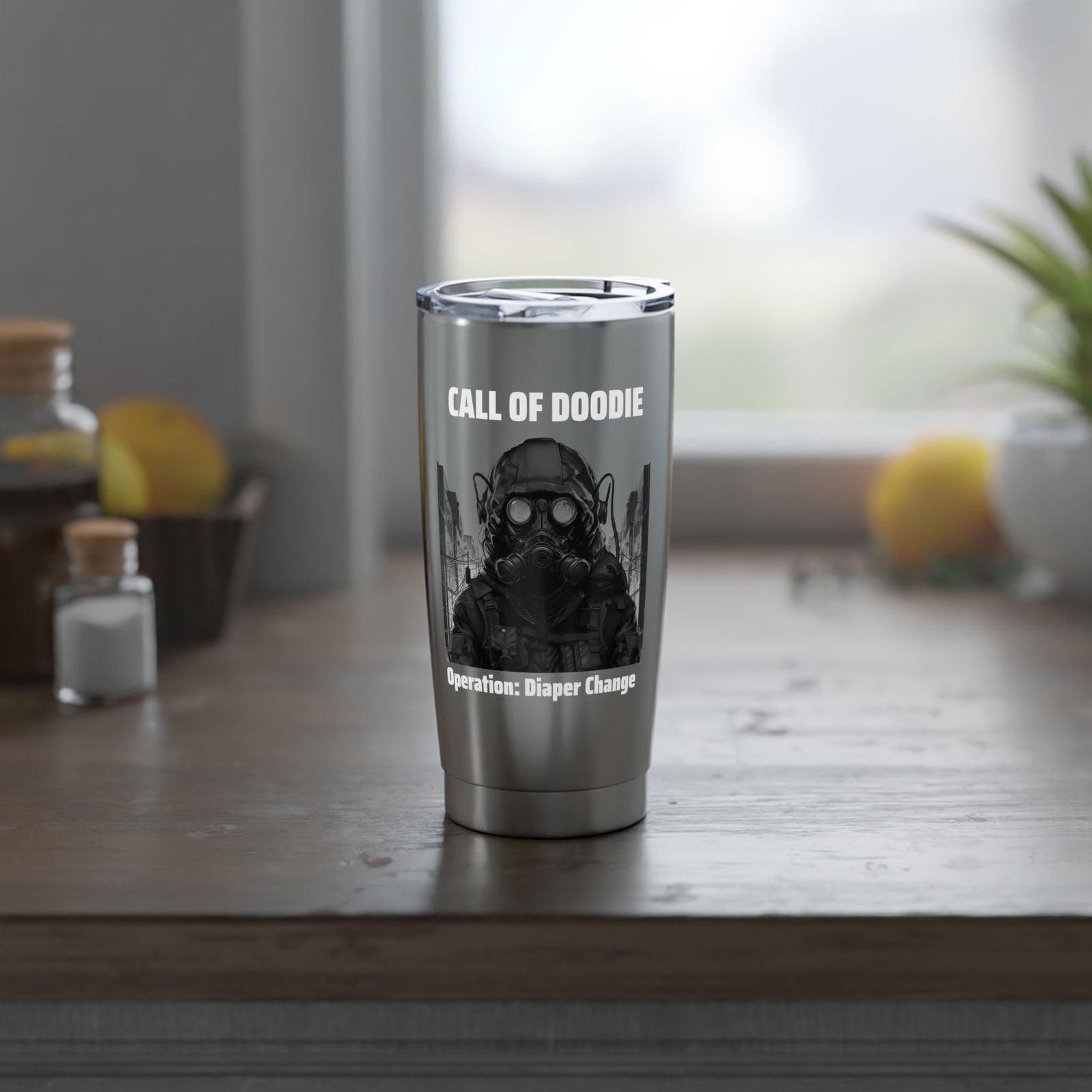 Call of Doodie Operation Diaper Change 20oz Tumbler - Dad Bod Streetwear - Call of Doodie Operation Diaper Change 20oz Tumbler - Dad Bod Streetwear