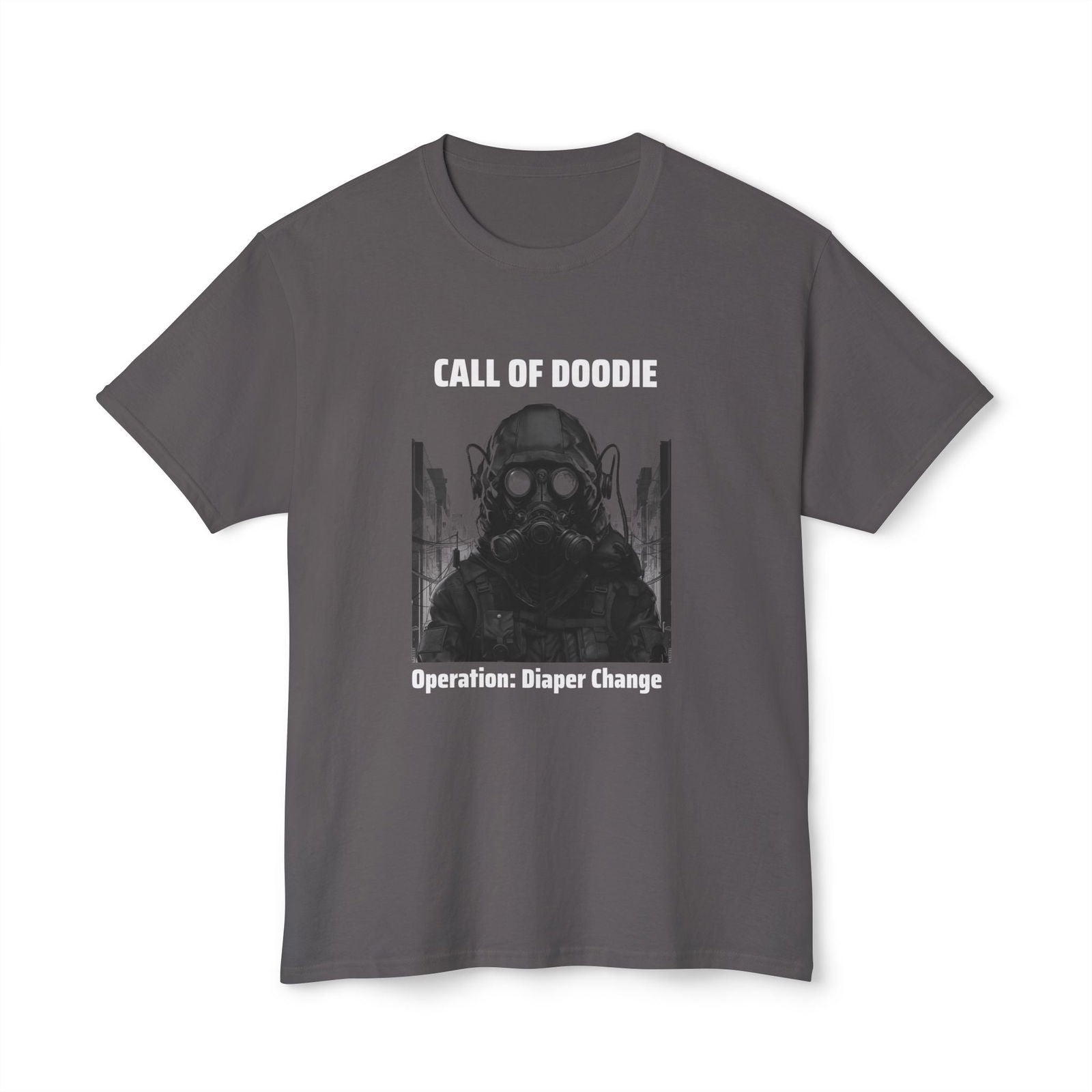 Call of Doodie: Operation Diaper Change Tee - Dad Bod Streetwear - Call of Doodie: Operation Diaper Change Tee - Dad Bod Streetwear