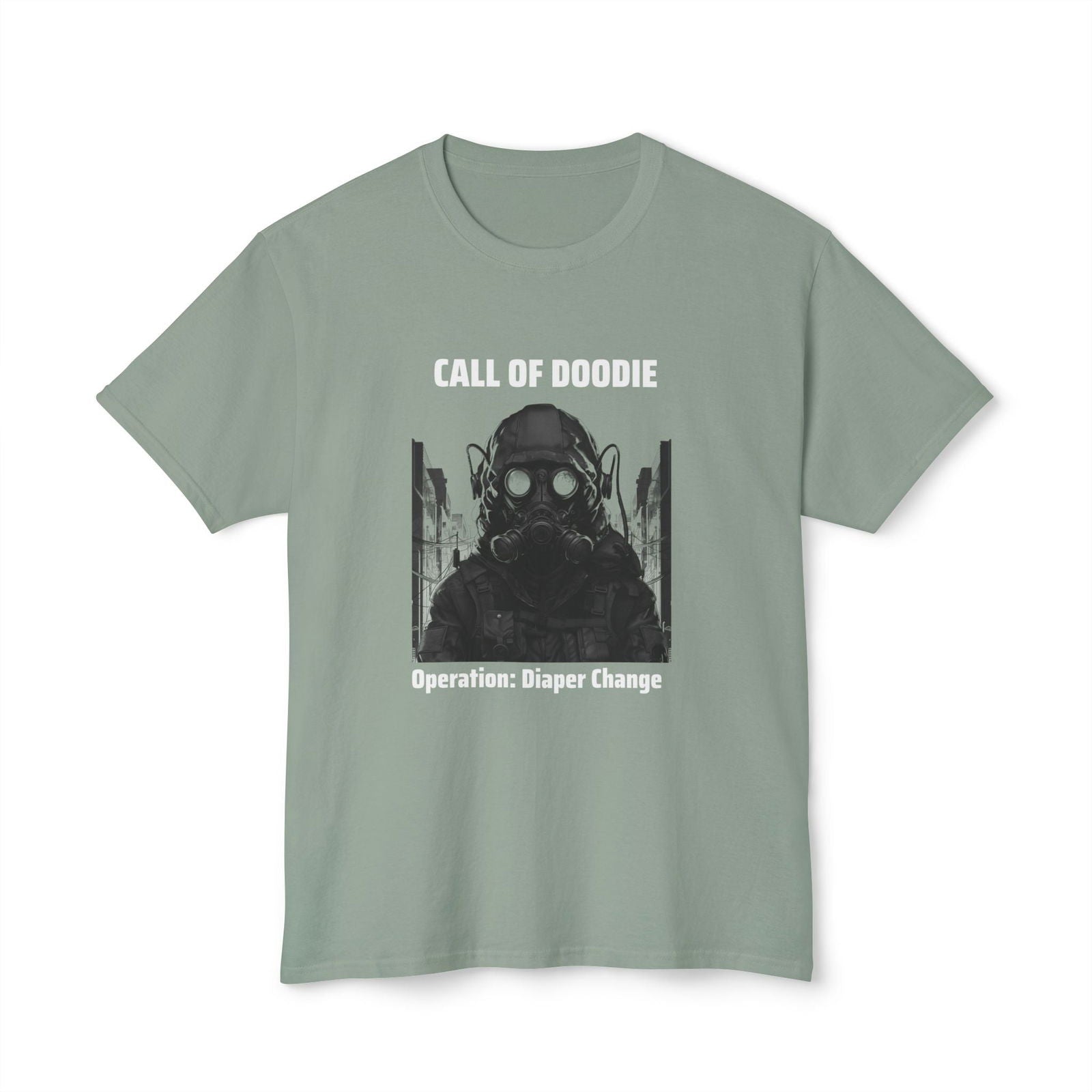 Call of Doodie: Operation Diaper Change Tee - Dad Bod Streetwear - Call of Doodie: Operation Diaper Change Tee - Dad Bod Streetwear