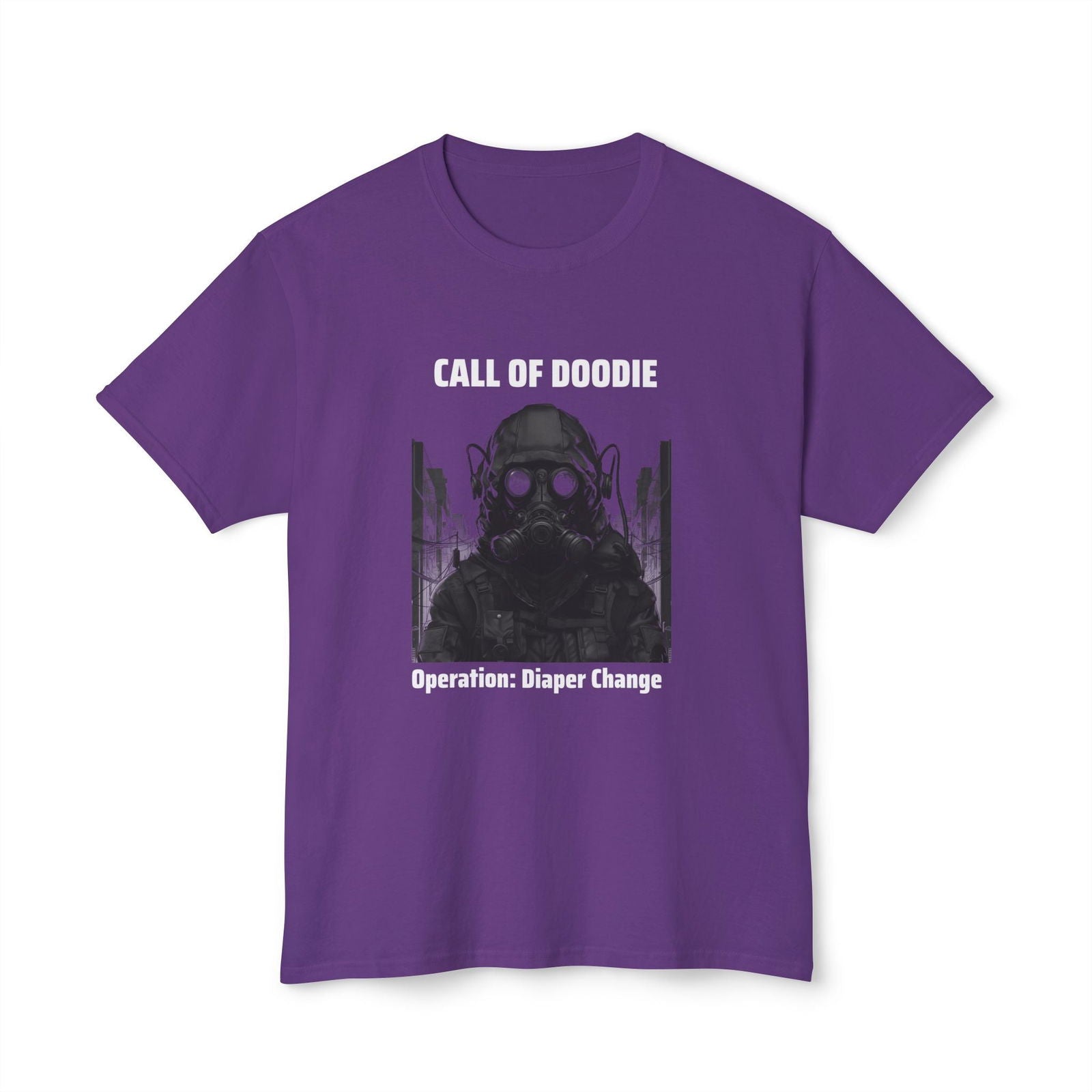 Call of Doodie: Operation Diaper Change Tee - Dad Bod Streetwear - Call of Doodie: Operation Diaper Change Tee - Dad Bod Streetwear