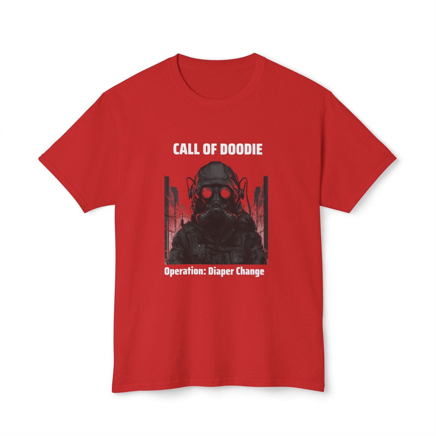 Call of Doodie: Operation Diaper Change Tee - Dad Bod Streetwear - Call of Doodie: Operation Diaper Change Tee - Dad Bod Streetwear