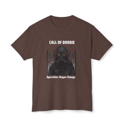 Call of Doodie: Operation Diaper Change Tee - Dad Bod Streetwear - Call of Doodie: Operation Diaper Change Tee - Dad Bod Streetwear
