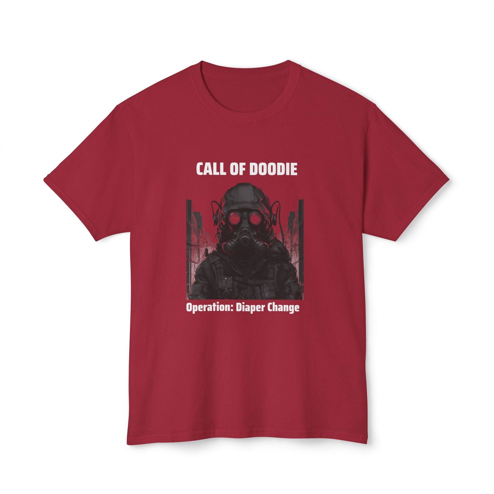 Call of Doodie: Operation Diaper Change Tee - Dad Bod Streetwear - Call of Doodie: Operation Diaper Change Tee - Dad Bod Streetwear