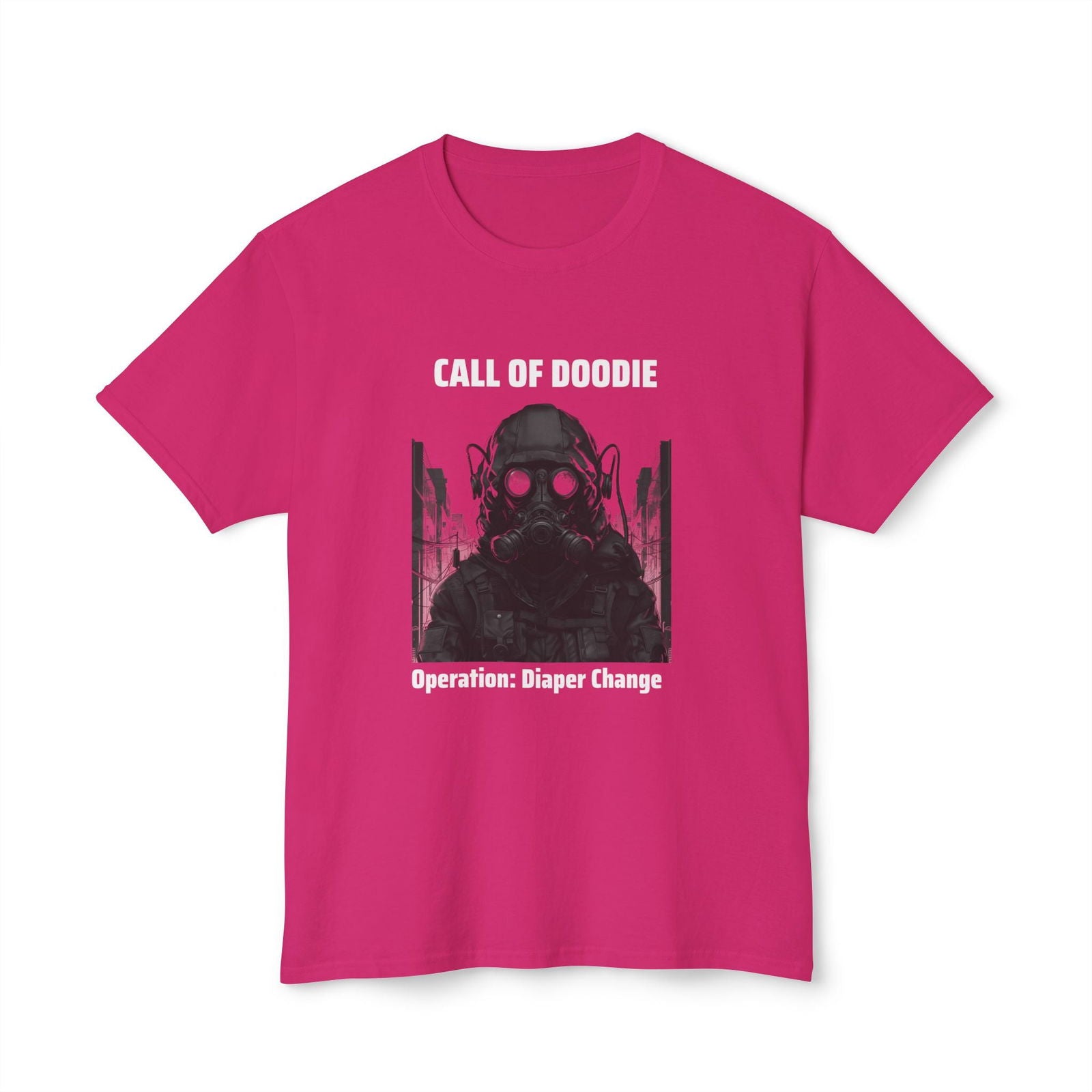 Call of Doodie: Operation Diaper Change Tee - Dad Bod Streetwear - Call of Doodie: Operation Diaper Change Tee - Dad Bod Streetwear