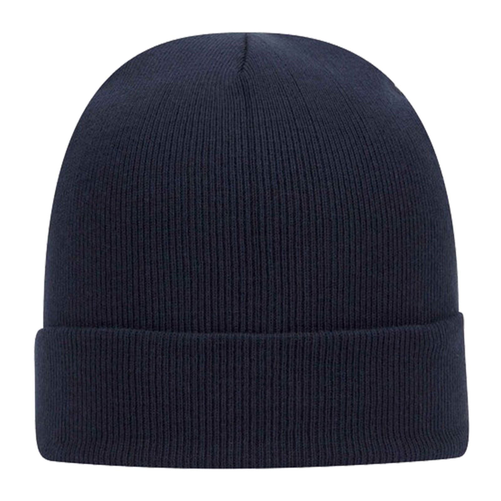 Caution Dad Jokes Ahead Classic Knit Beanie w/ Cuff - Dad Bod Streetwear