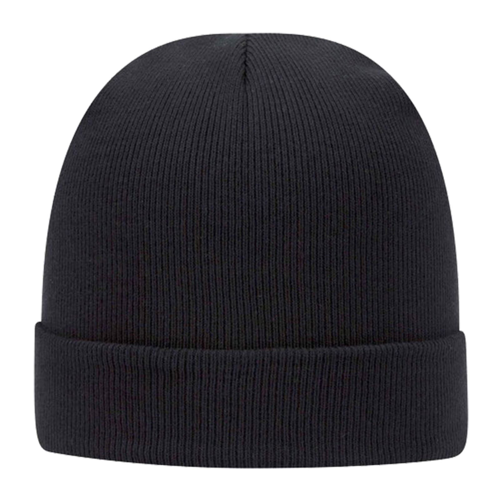 Caution Dad Jokes Ahead Classic Knit Beanie w/ Cuff - Dad Bod Streetwear
