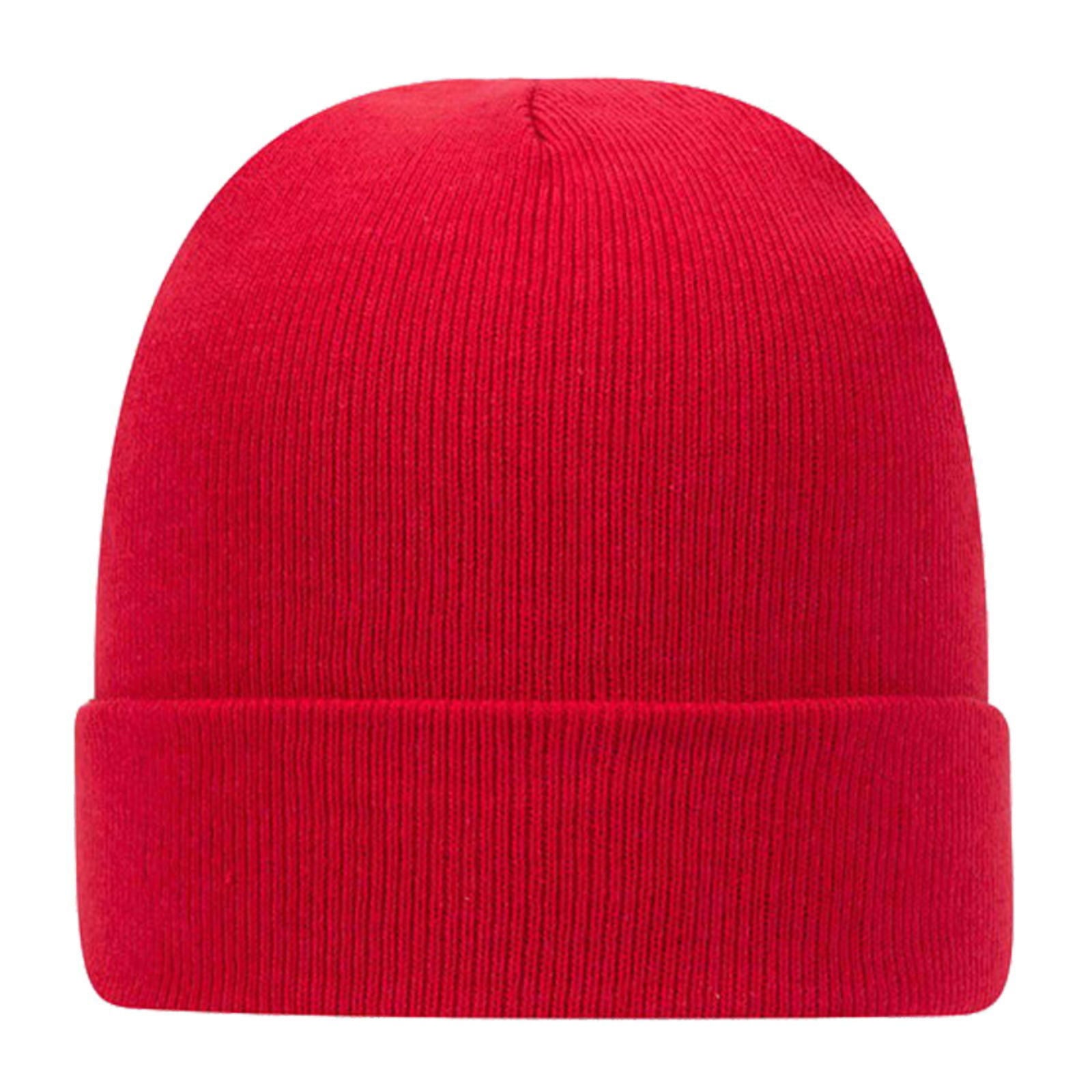 Caution Dad Jokes Ahead Classic Knit Beanie w/ Cuff - Dad Bod Streetwear