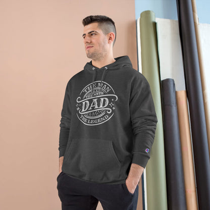 Dad - The Man, The Myth, The Legend Hoodie - Dad Bod Streetwear - Dad - The Man, The Myth, The Legend Hoodie - Dad Bod Streetwear