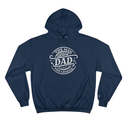 Dad - The Man, The Myth, The Legend Hoodie - Dad Bod Streetwear - Dad - The Man, The Myth, The Legend Hoodie - Dad Bod Streetwear
