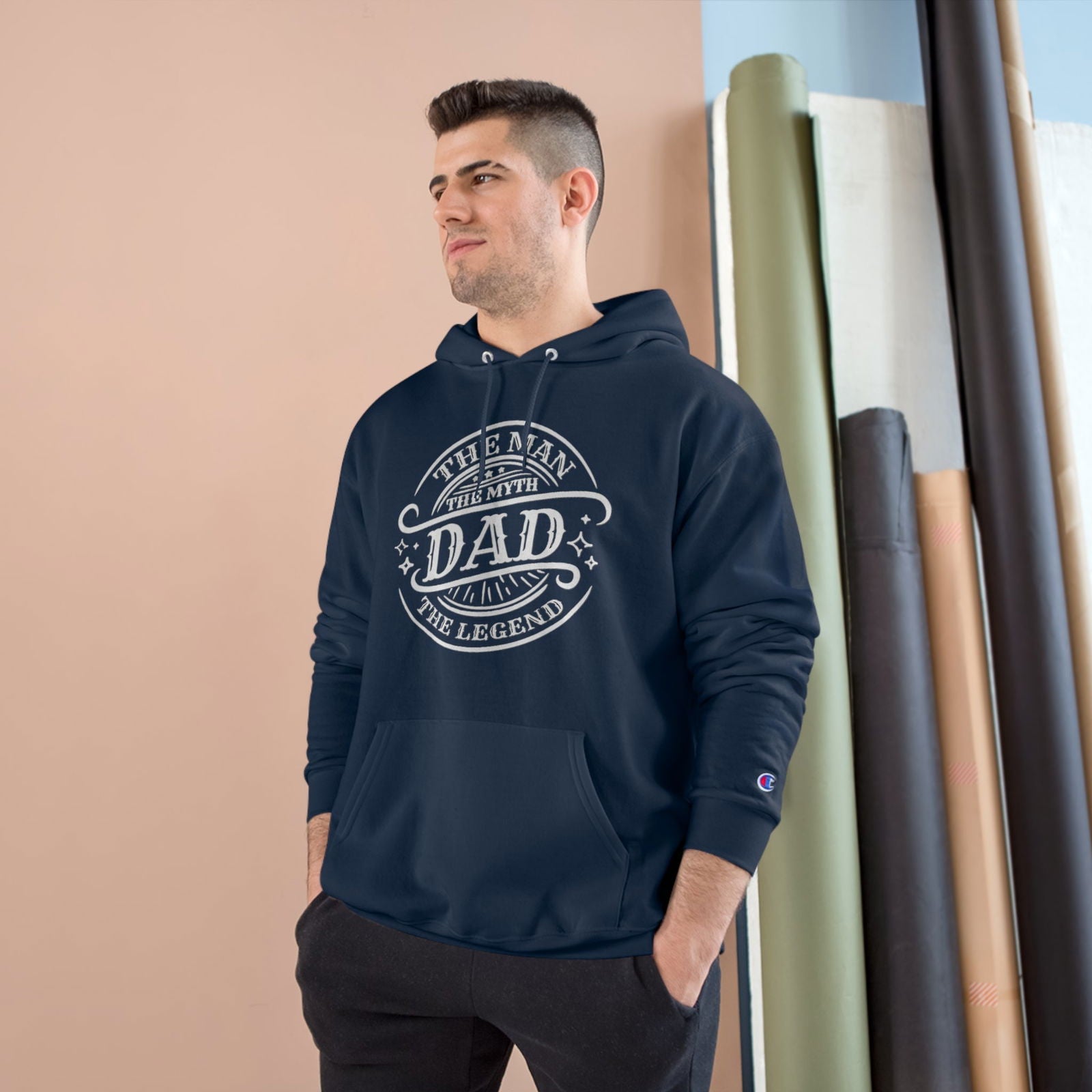 Dad - The Man, The Myth, The Legend Hoodie - Dad Bod Streetwear - Dad - The Man, The Myth, The Legend Hoodie - Dad Bod Streetwear