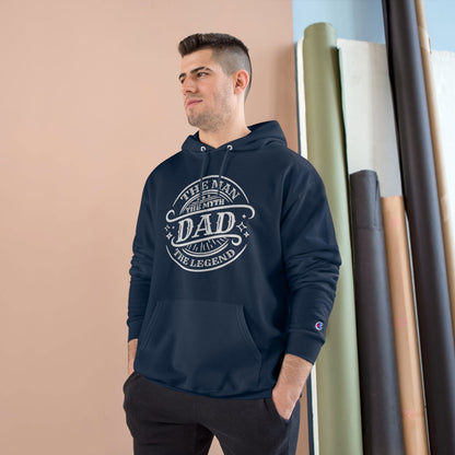 Dad - The Man, The Myth, The Legend Hoodie - Dad Bod Streetwear - Dad - The Man, The Myth, The Legend Hoodie - Dad Bod Streetwear
