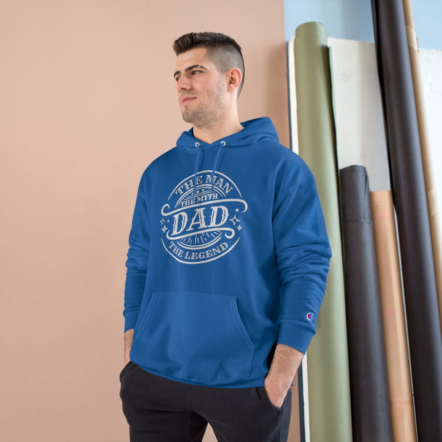 Dad - The Man, The Myth, The Legend Hoodie - Dad Bod Streetwear - Dad - The Man, The Myth, The Legend Hoodie - Dad Bod Streetwear
