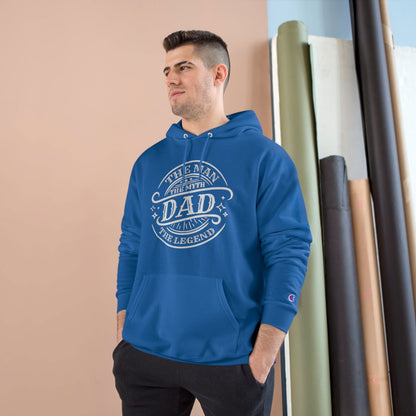 Dad - The Man, The Myth, The Legend Hoodie - Dad Bod Streetwear - Dad - The Man, The Myth, The Legend Hoodie - Dad Bod Streetwear
