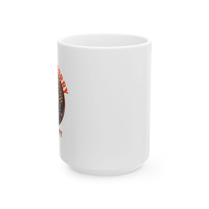 Donut Worry Coffee Mug - Dad Bod Streetwear