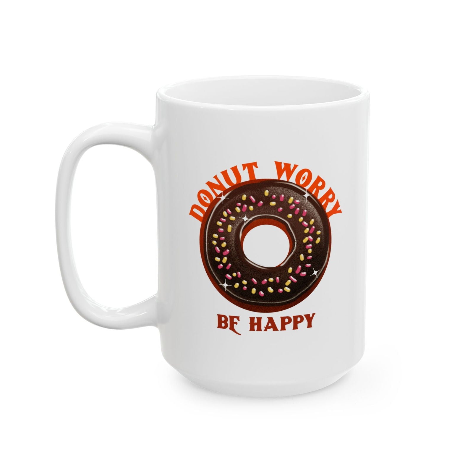 Donut Worry Coffee Mug - Dad Bod Streetwear