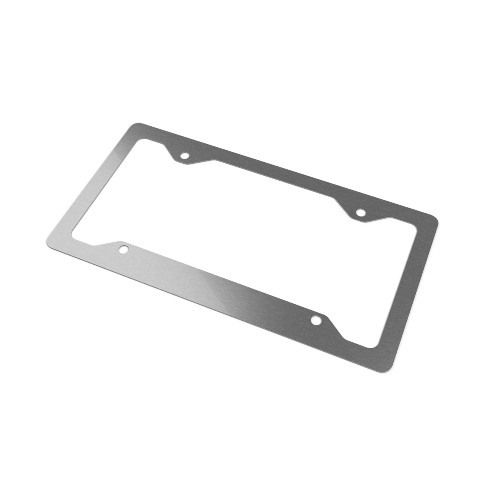 Objects in Mirror Are Losing – Hilarious Metal License Plate Frame - Dad Bod Streetwear - 
