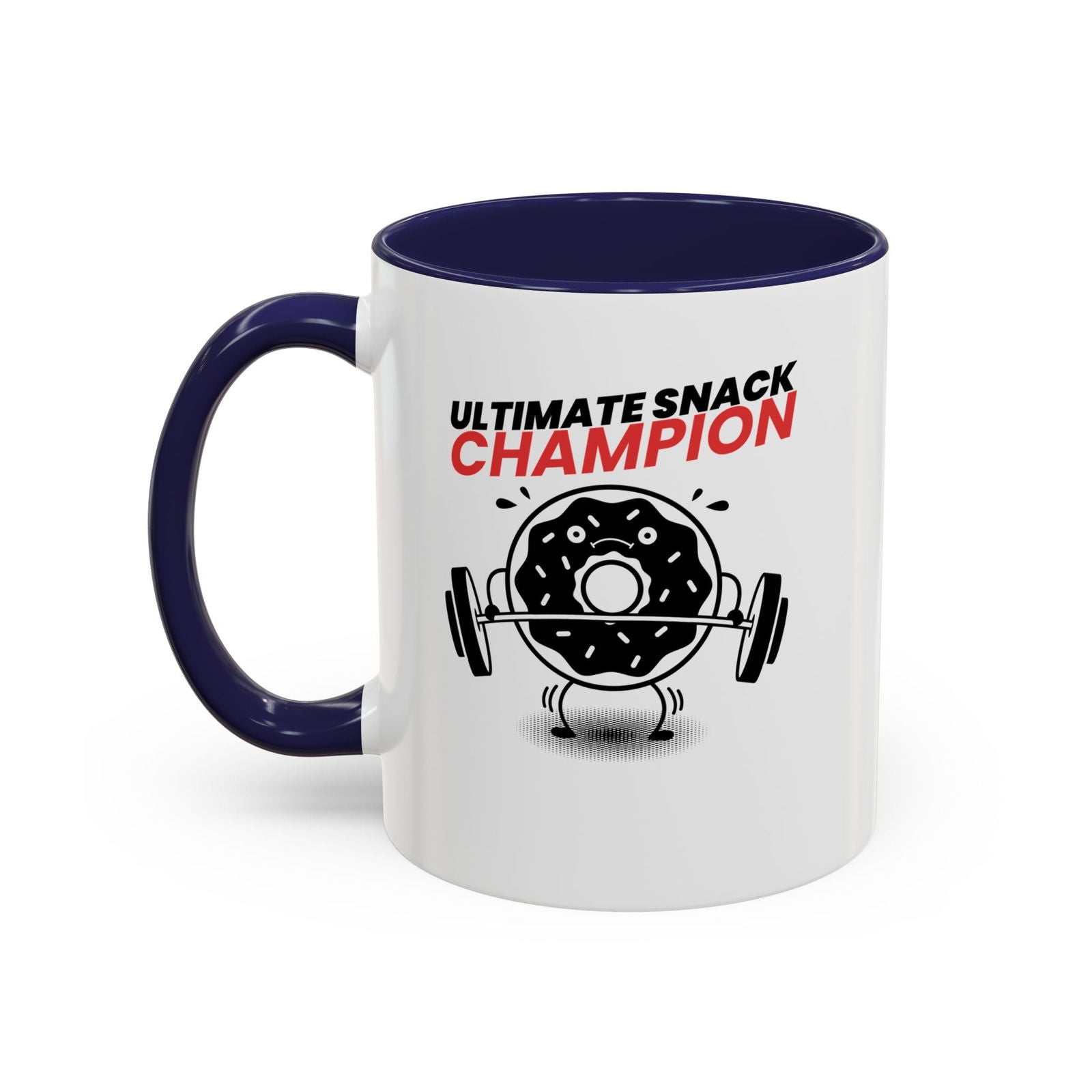 Ultimate Snack Champion Coffee Mug (11, 15oz) - Dad Bod Streetwear - 
