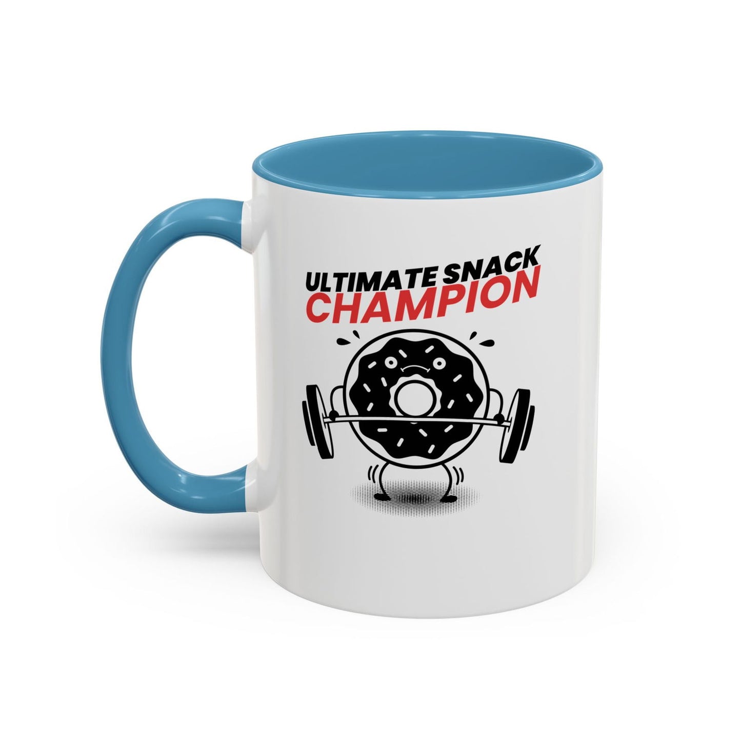 Ultimate Snack Champion Coffee Mug (11, 15oz) - Dad Bod Streetwear - 
