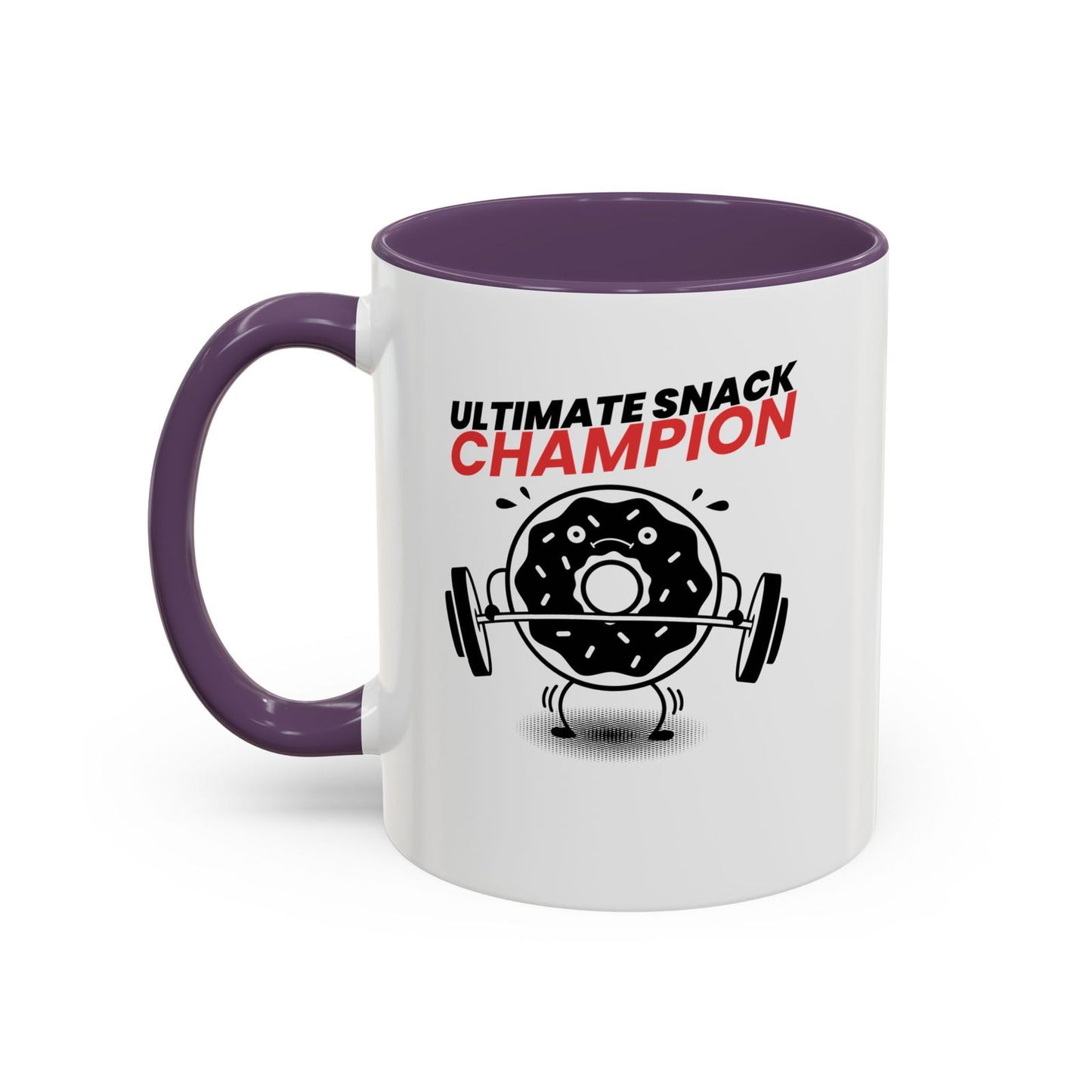 Ultimate Snack Champion Coffee Mug (11, 15oz) - Dad Bod Streetwear - 