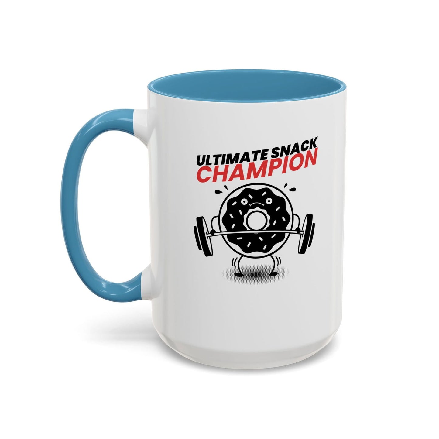 Ultimate Snack Champion Coffee Mug (11, 15oz) - Dad Bod Streetwear - 
