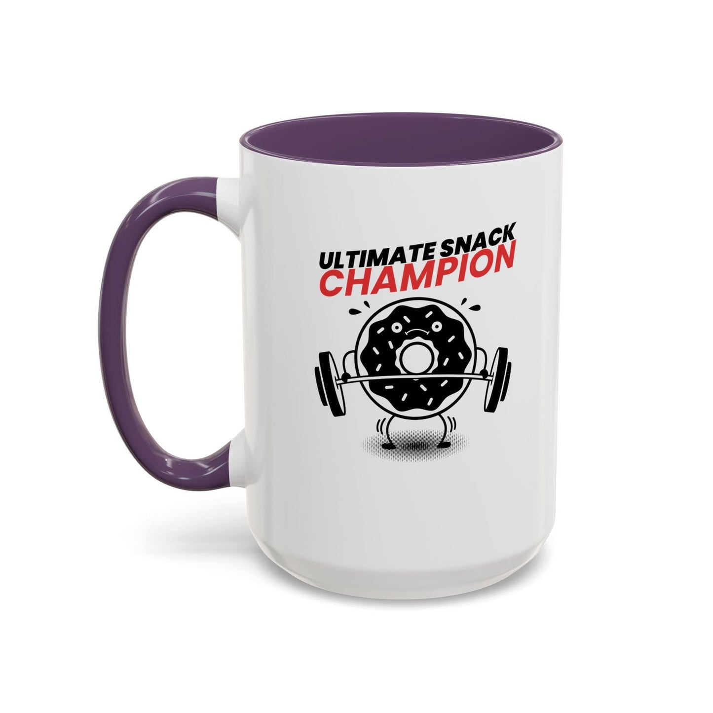 Ultimate Snack Champion Coffee Mug (11, 15oz) - Dad Bod Streetwear - 