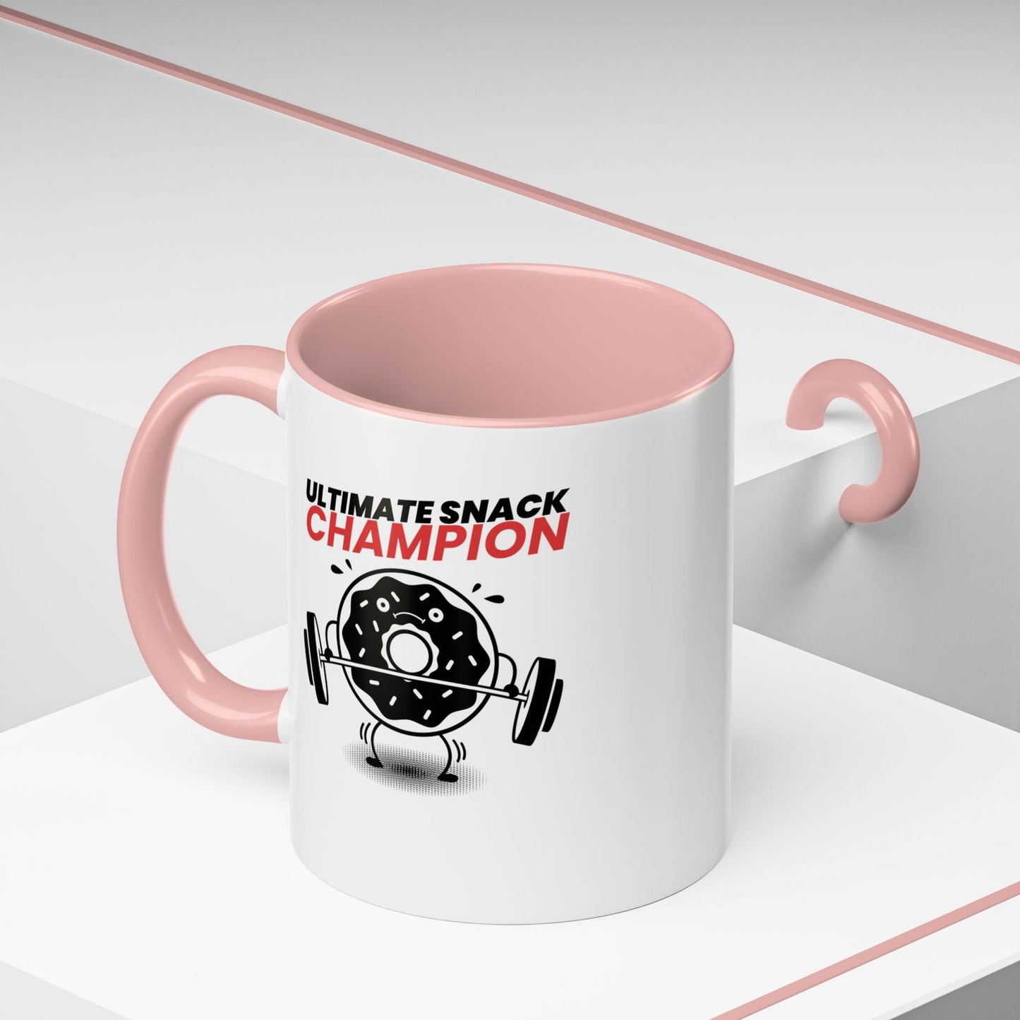 Ultimate Snack Champion Coffee Mug (11, 15oz) - Dad Bod Streetwear - 