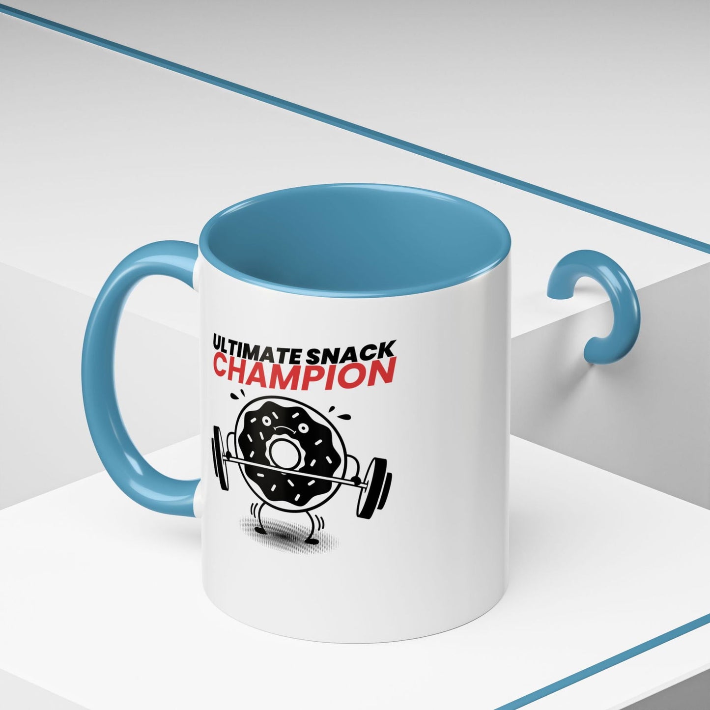Ultimate Snack Champion Coffee Mug (11, 15oz) - Dad Bod Streetwear - 
