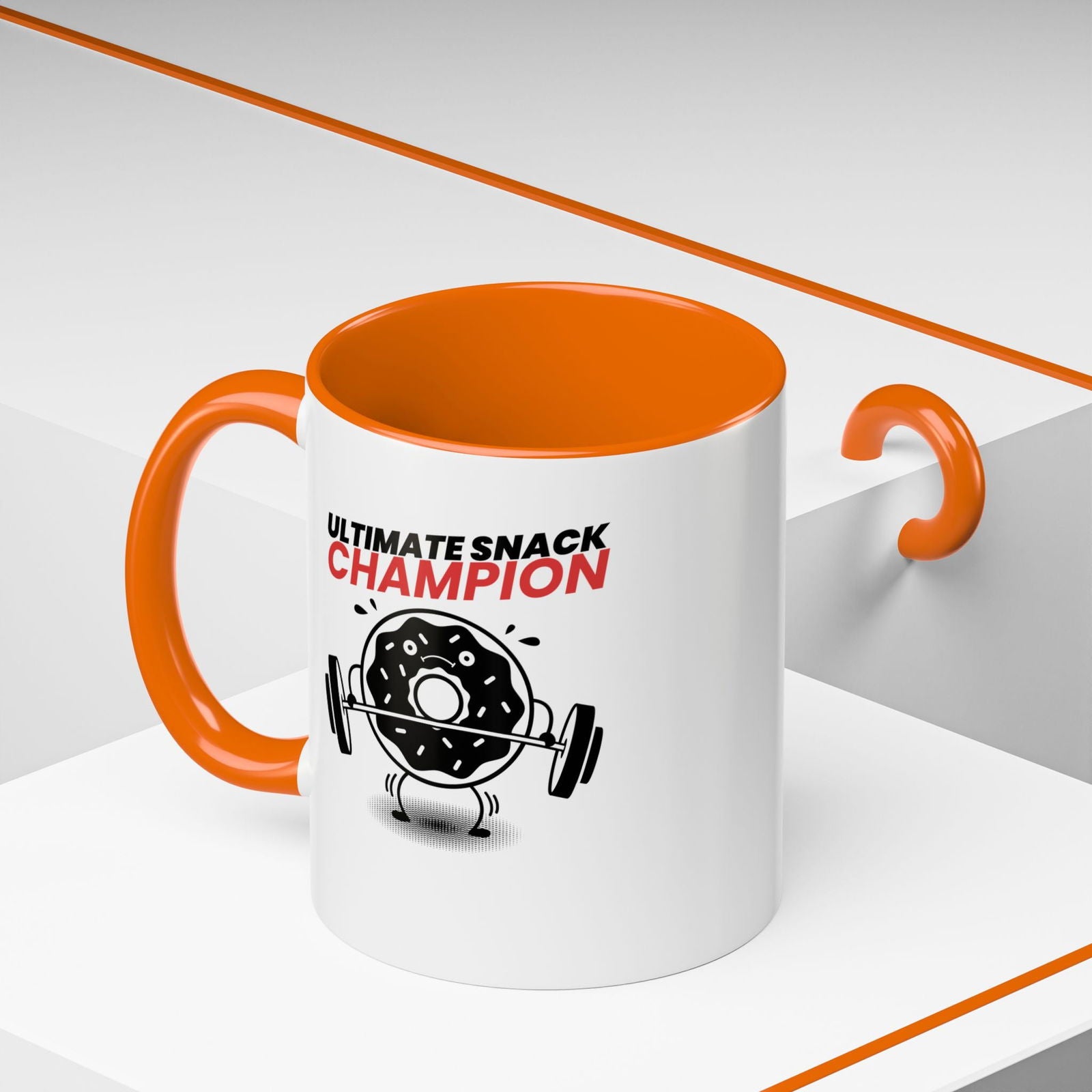 Ultimate Snack Champion Coffee Mug (11, 15oz) - Dad Bod Streetwear - 