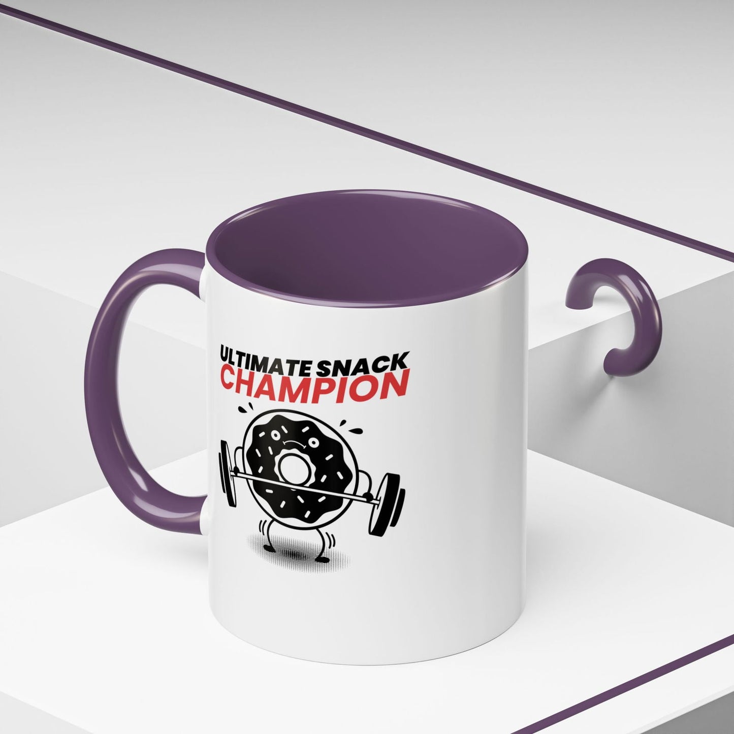 Ultimate Snack Champion Coffee Mug (11, 15oz) - Dad Bod Streetwear - 